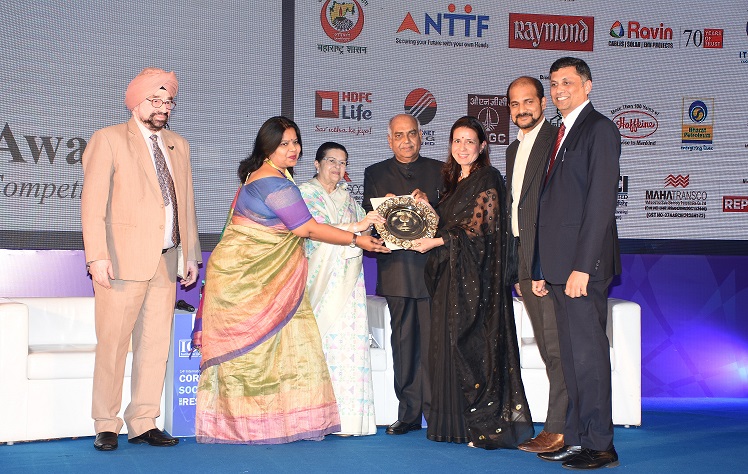 Golden Peacock Award for CSR 2019 in recognition of Cipla Foundation's significant contribution towards social change