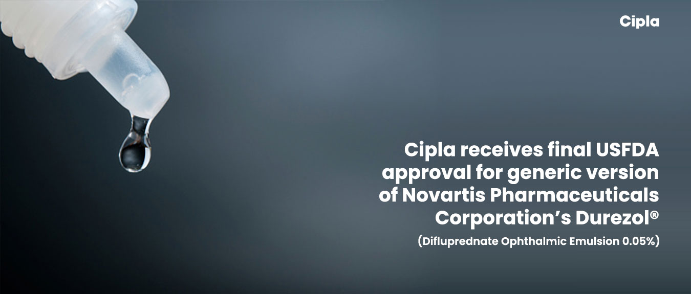 Cipla receives final approval for generic version of Novartis