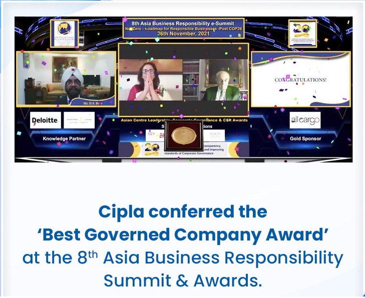 

<!-- THEME DEBUG -->
<!-- THEME HOOK: 'views_view_field' -->
<!-- BEGIN OUTPUT from 'core/modules/views/templates/views-view-field.html.twig' -->
Cipla Conferred the 'Best Governed Company Award' at the 8th Asia Business Responsibility Summit & Awards
<!-- END OUTPUT from 'core/modules/views/templates/views-view-field.html.twig' -->

