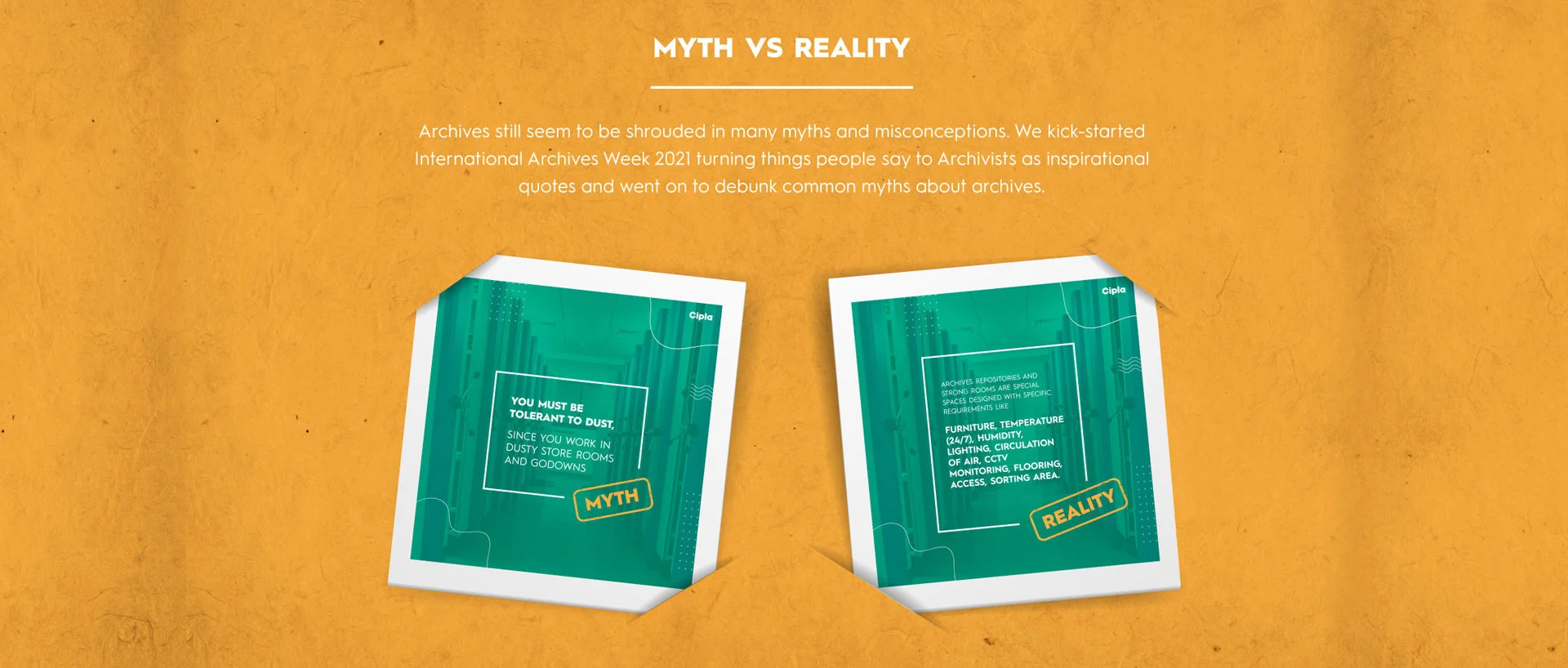 Myth vs Reality