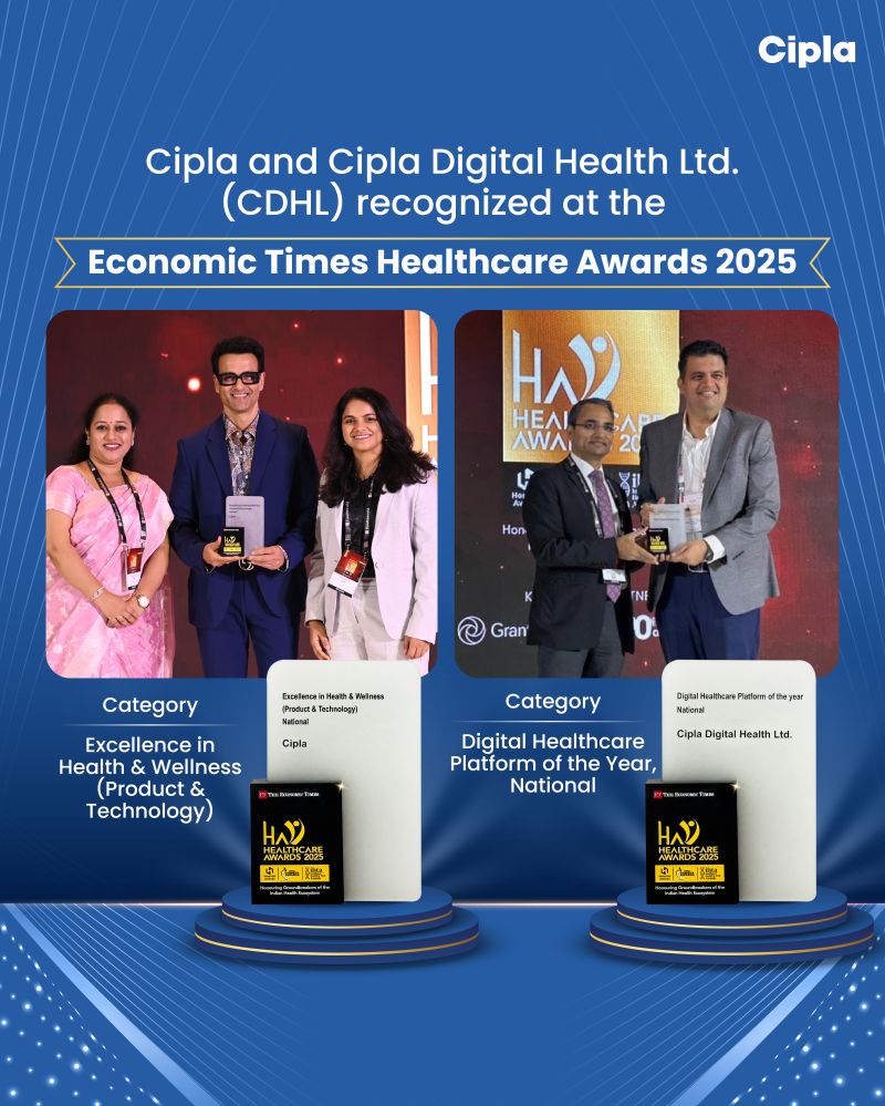 Economic Times Healthcare Award 2025.