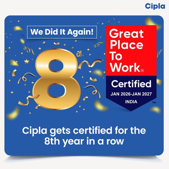 Great Place to Work® certified for the 8th year in a row