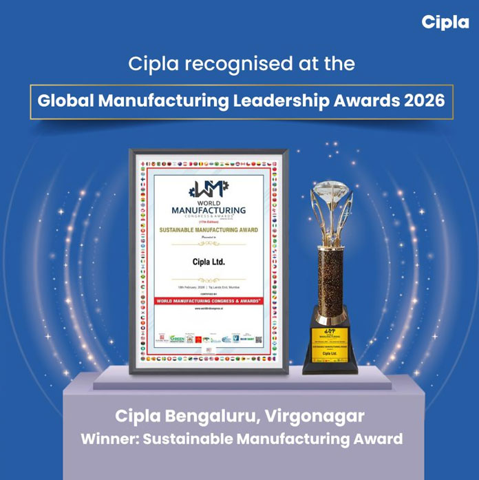 Winner of the Sustainable Manufacturing Award at the Global Manufacturing Leadership Awards