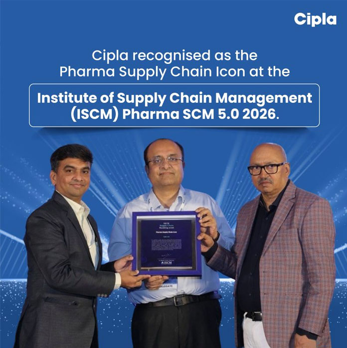 Pharma Supply Chain Icon award at ISCM’s Pharma SCM 5.0 2026